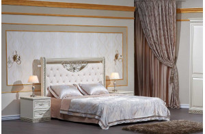 Кровать Берта (жемчуг) 1600х2000