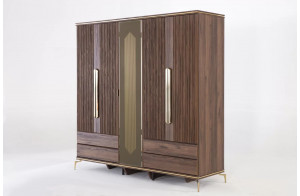 Пятистворчатый шкаф Монтего MONT-33